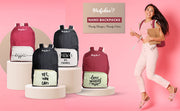 Nano Backpack 15 Ltr Love Yourself More Pistachio Wine